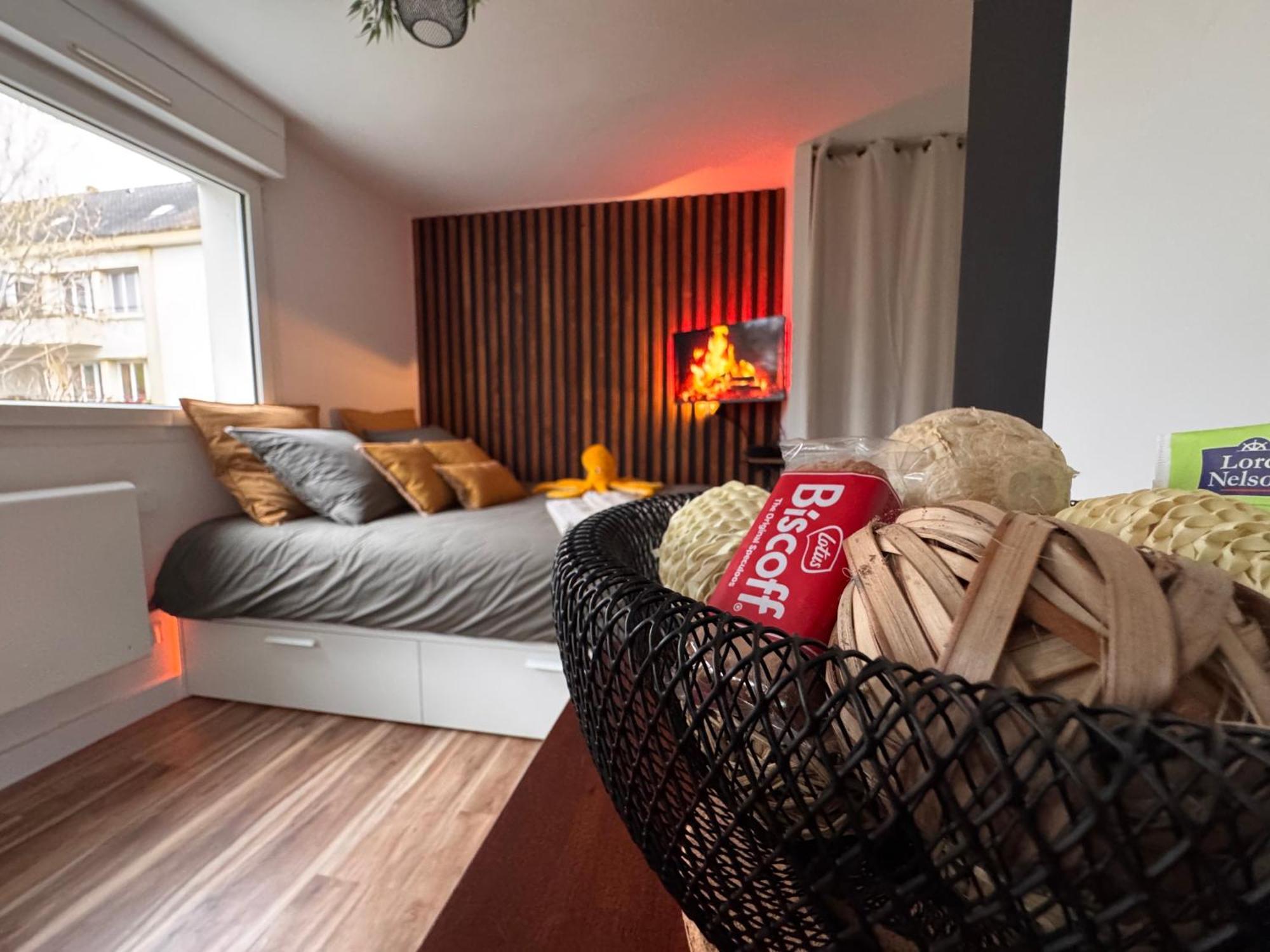 L'Escale - 300 M Ocean - Hyper Centre - Lumineux - Garage Privatif Apartment Saint-Nazaire  Ngoại thất bức ảnh